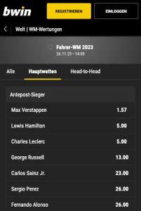 bwin f1 wetten|Formel 1 .